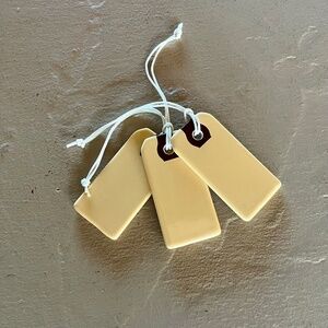 Ceramic gift tags, NEW